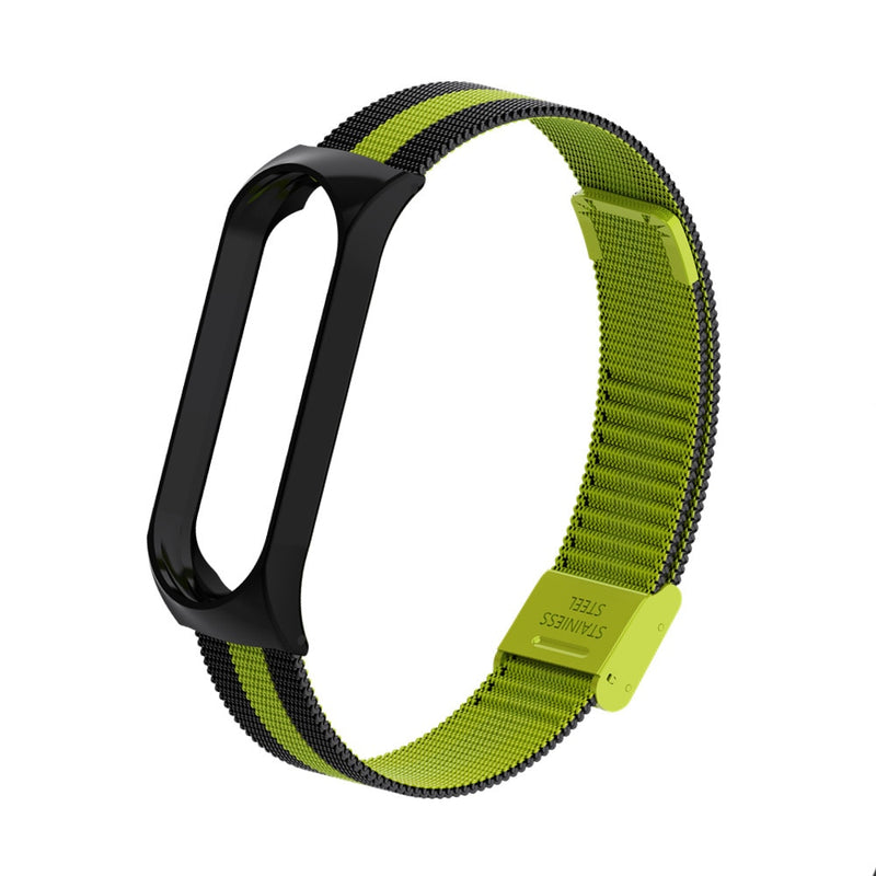Strap For Xiaomi Mi Band 7 6 4 5 Wrist Metal Bracelet Screwless Stainless Steel for Mi Band 7 6 4 3 5 Strap Wristbands Pulseira