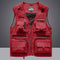 Summer Men Unloading Tactical Vest Coat Casual Men&