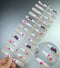 24Tips/Set Matte Super Long Coffin False Nail Artificial Fingernails Fake Nails Nail Beauty Finger Manicure Free Shipping Items