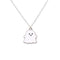 Cute Black And White Ghost Pendant Necklaces For Women Men Best Friend Lovely Ghost Pendant Couple Necklace Fashion Jewelry