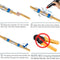 300W Electrical Mini Heat Gun Handheld Hot Air Gun with 300PCS Heat Shrink Butt for DIY Craft Embossing Shrink Wrapping PVC