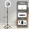 10&quot; 26cm LED Selfie Ring Light Photography Video Light RingLight Phone Stand Tripod Fill Light Dimmable Lamp Trepied Streaming
