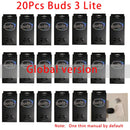 3/6/10pcs Xiaomi Redmi Buds 3 Youth Lite Edition Bluetooth 5.2 Earphones TWS true wireless headset Touch Control noise reduction