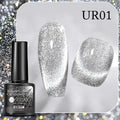 UR SUGAR Sparkling Gel Nail Polish Reflective Glitter Nail Gel Semi Permanent Nail Art Varnish For Manicures Need Base Top Coat