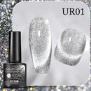 UR SUGAR Sparkling Gel Nail Polish Reflective Glitter Nail Gel Semi Permanent Nail Art Varnish For Manicures Need Base Top Coat