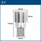 XCAN HSS Pipe Tap 1/8 1/4 3/8 1/2 3/4 1&#39;&#39; Metal Screw Thread Tap Threading Tools Hand Tools