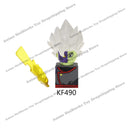 KT1007 KT1009 KT1011 KT1020 KF6142 Dragon Ball Z Goku Vegeta Trunks Kuririn Mini Action toy Figures Kids Assemble dolls Gifts