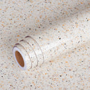 Waterproof Marble Self Adhesive Wallpaper Vinyl Film Wall Stickers Bathroom Kitchen Cupboard Room Decoration Sticky Paper Decal