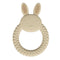 1pc Baby Teether Silicone Bracelet BPA Free  Cute Animal Silicone Pendant Wood Ring  Teething Rattle for Baby Accessories Toys