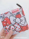 Sanrio Hello Kitty Small Folding Shopping Bag Melody Polyester Eco Bag Cartoon Shoulder Bag Handbag