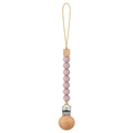 Pacifier Clips Chain Silicone Beads BPA Free DIY Dummy Clip Holder Soother Chains Baby Teething Toys Chew Gifts