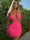 Zenaide 2022 Cut Y2K Long Dress Backless Spaghetti Strap Sexy Maxi Bodycon Dresses Pink Women Summer Black Beach Party Outfits