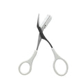 1 Pcs 3 Colors Eyebrow Trimmer Scissors with Comb Eyelash Hair Scissors Stainless Steel Eyebrow Razor Grooming Wenkbrauw Trimmer