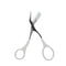 1 Pcs 3 Colors Eyebrow Trimmer Scissors with Comb Eyelash Hair Scissors Stainless Steel Eyebrow Razor Grooming Wenkbrauw Trimmer