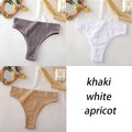 FINETOO Women&#39;s Panties Seamless High Waisted Underwear Women Comfortable Panties Women Sexy Underpants For Women 3PCS/Set