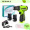 YIKODA 12V 16.8V 21V 25V Electric Screwdriver Cordless Drill Rechargeable Lithium Battery Mini Wireless Power Driver Tools