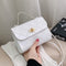 2022 new Lingge fashion embossed hand messenger small square bag handbags  purses and handbags  bags for women