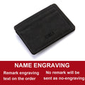 Mini Men Card Holder Wallets Zipper Coin Pocket Slim Magic Male Wallet Quality PU Leather Credit Bank Card Case Small Men Purses