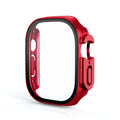Glass+Case For Apple Watch Ultra 49mm band smartwatch PC Bumper+Screen Protector Tempered Cover iwatch series Ultra Accessories