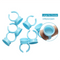 100pcs Disposable Ring Caps Microblading Tattoo Ink Cup For Permanent Pigment Holder Rings Accessories Makeup Tattoo Tools