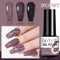 LILYCUTE 3 PCS Gel Nail Polish Set Nude Pink Glitter Sequins Matte Effect Gel Long Lasting Base Top Coat Nail Art Design Hybrid
