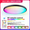 Smart WIFI LED Round Ceiling Light RGBCW Dimmable TUYA APP Compatible with Alexa Google Home Bedroom Living Room Ambient Light