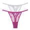 2PCS/Set Mesh Transparent Thong Women Panties Underwear Women Seamless G-String Female Underpants Intimates Lingerie S-XL