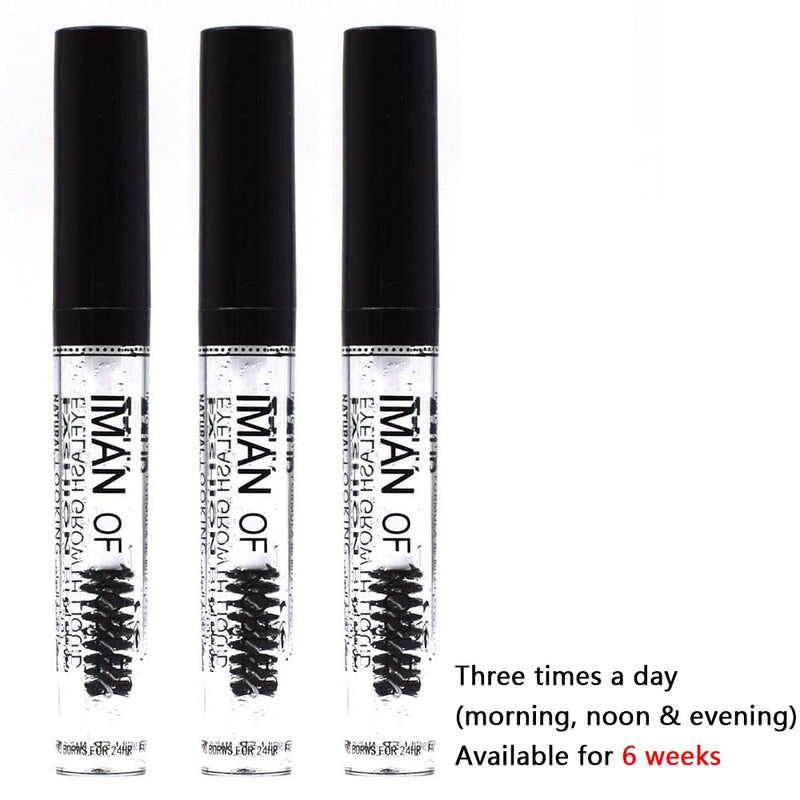 1/2/3pcs Eyebrows Enhancer Rising Eyebrows Growth Serum Eyelash Growth Liquid Makeup Eyebrow Longer Thicker Cosmetics Eye Gel