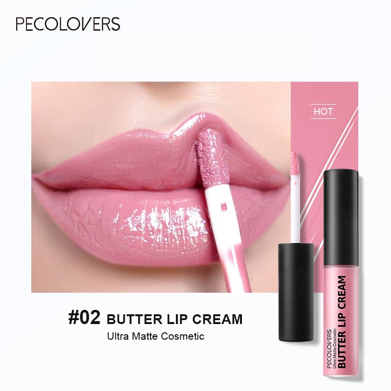 1Pc Sexy Velvet Matte Lipstick Waterproof Long Lasting Lip Gloss Non Stick Cup Red Lipgloss Glaze Cosmetic Women Makeup Lipstick