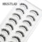 NEW 10 Pairs Natural False Eyelashes Fake Lashes Long Makeup 3d Mink Lashes Extension Eyelash Mink Eyelashes for Beauty 54