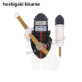 Naruto Sasuke Kakashi Akatsuki bricks Building Blocks Anime cartoon Mini Action Figures Heads Assembly Toys kids Christma Gifts