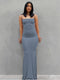 Hugcitar Satin Slip Sleeveless Backless Slim Sexy Maxi Dress 2022 Spring Women  Party Y2K Concise Bodycon Elegant  Clothing