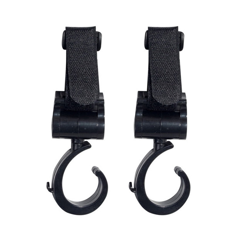 2PCS Baby Stroller Hook Multi Purpose Pram Hook Baby Stroller Accessories Shopping Prop Hanger Baby Bag Shopping Pram Hook