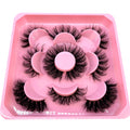 2022 New 5 pairs natural false eyelashes fake lashes long makeup 3d mink lashes eyelash extension mink eyelashes short eyelashes