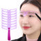 8pcs\lot Eyebrow Stencil Reusable Eyebrow Shaper Brow Stamp Template Eyebrows Shape Set Eye Brow Makeup Tools and Accessories