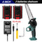 21V Portable Mini Electric Pruning Saw Rechargeable chainsaws Wood Spliting Chainsaw Woodworking Tool for Orchard Branch Clip