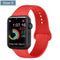 Silicone Bracelet Band For Apple Watch Strap 8 7 6 5 4 3 2 SE 42MM 38MM 44MM 40MM Strap For iWatch 41MM 45MM Smart Watch correa