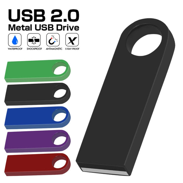 Pendrive 128Gb Memory Stick 32Gb 4Gb Metal Usb Flash Drive 128Gb Pen Drive 64 Gb 8Gb Usb Stick 16 Gb Gift Custom Logo