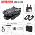 KBDFA P8 Drone 8K With ESC HD Dual Camera 4K 5G Wifi FPV 360 Full Obstacle Avoidance Optical Flow Hover Foldable Quadcopter Toys