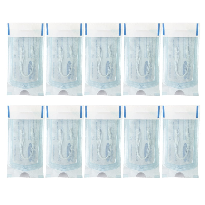 5Bags/60Pcs Protein Thread No Needle Gold Protein Line Absorbable Anti-wrinkle Face Filler Women Beauty Care Skin Collagen Based