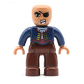 Big Size Action Figures City Princess Policemen Family Building Block Doll Character Accessory Toys Assembly Children Kids Gift