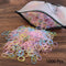 1000PCS Disposable Rubber Band Hairband For Children  Ponytail Hairs Ties Colourful Elastic Hair Bands Baby Hair Accessories