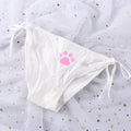 Sexy Bandage Lolita Panties Low Waist Lingerie Cute Claw Women&#39;s Briefs Low Waist Animation Underwear