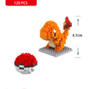 Pokemon Small Building Pokemon Blocks Small Cartoon Picachu Animal Model Education Game Graphics Pokemon Toys For Kids Birthday