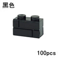Thick Wall Figures Bricks Compatible 98283 15533 DIY 1x2 1x3 1x4 1+2 Dots Building Blocks Educational House Contruction Toys