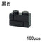 Thick Wall Figures Bricks Compatible 98283 15533 DIY 1x2 1x3 1x4 1+2 Dots Building Blocks Educational House Contruction Toys