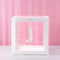 Baby Shower Box Custom Alphabet Name Transparent Balloon Box Birthday Party Decoration Kids DIY Wedding Baby Shower Suppiles