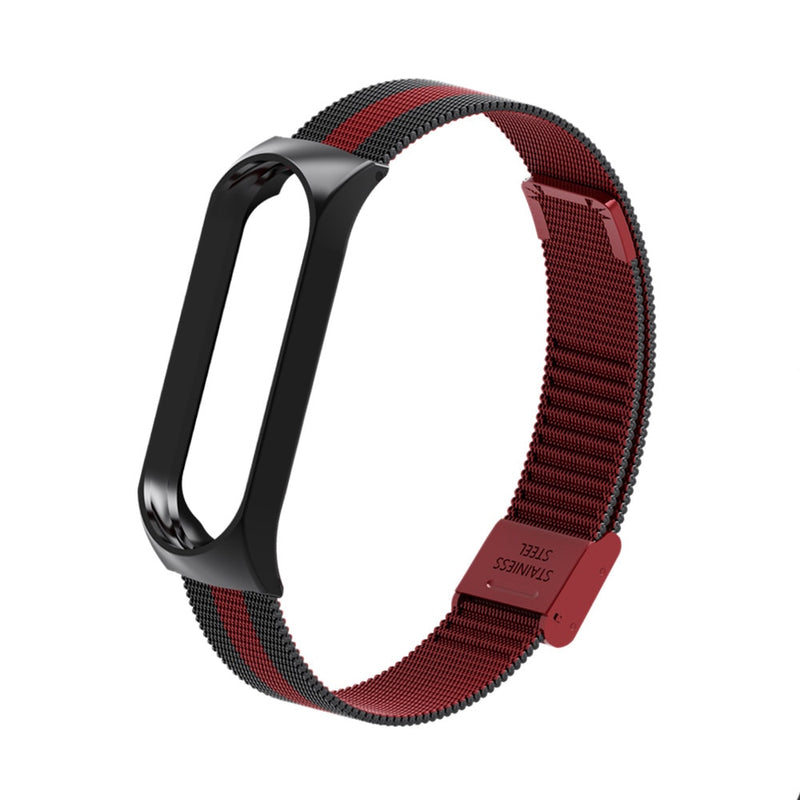 Strap For Xiaomi Mi Band 7 6 4 5 Wrist Metal Bracelet Screwless Stainless Steel for Mi Band 7 6 4 3 5 Strap Wristbands Pulseira