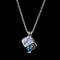 FAMSHIN Fashion Silver Color Charm Luminous Pendant Necklace Women Moon Glowing Stone Necklace Christmas Necklaces Jewelry Gifts