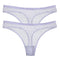 2PCS/Set Lace Sexy G-String Thongs Transparent Women&